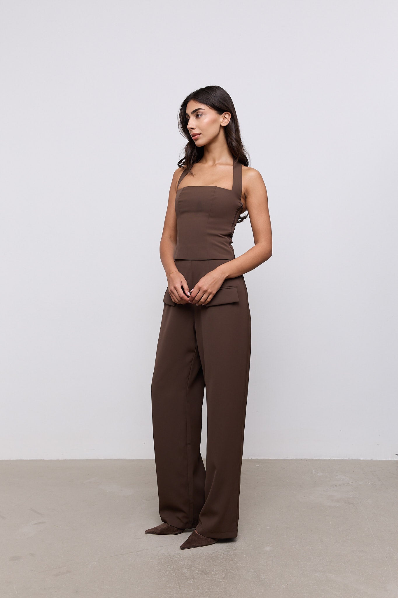 Wide Leg Trousers
