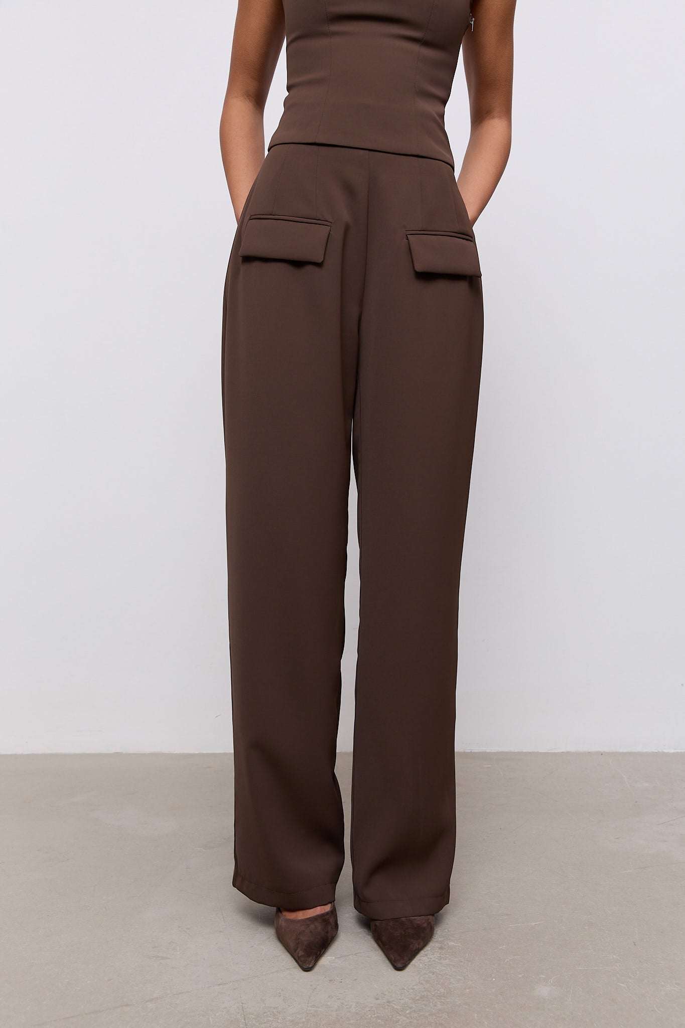 Wide Leg Trousers