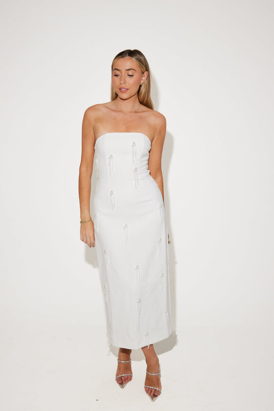 Embellished Midi Dress