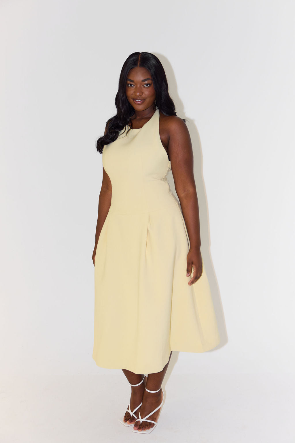 Hem Midi Dress