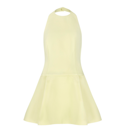 Dropped Hem Mini Dress