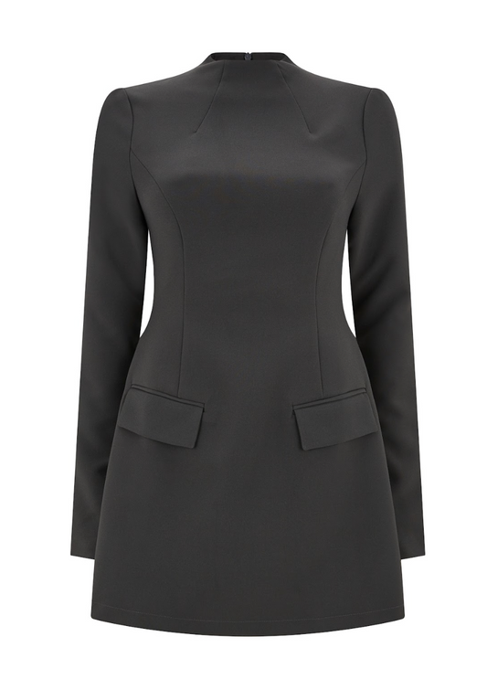 Split Sleeve Mini Dress