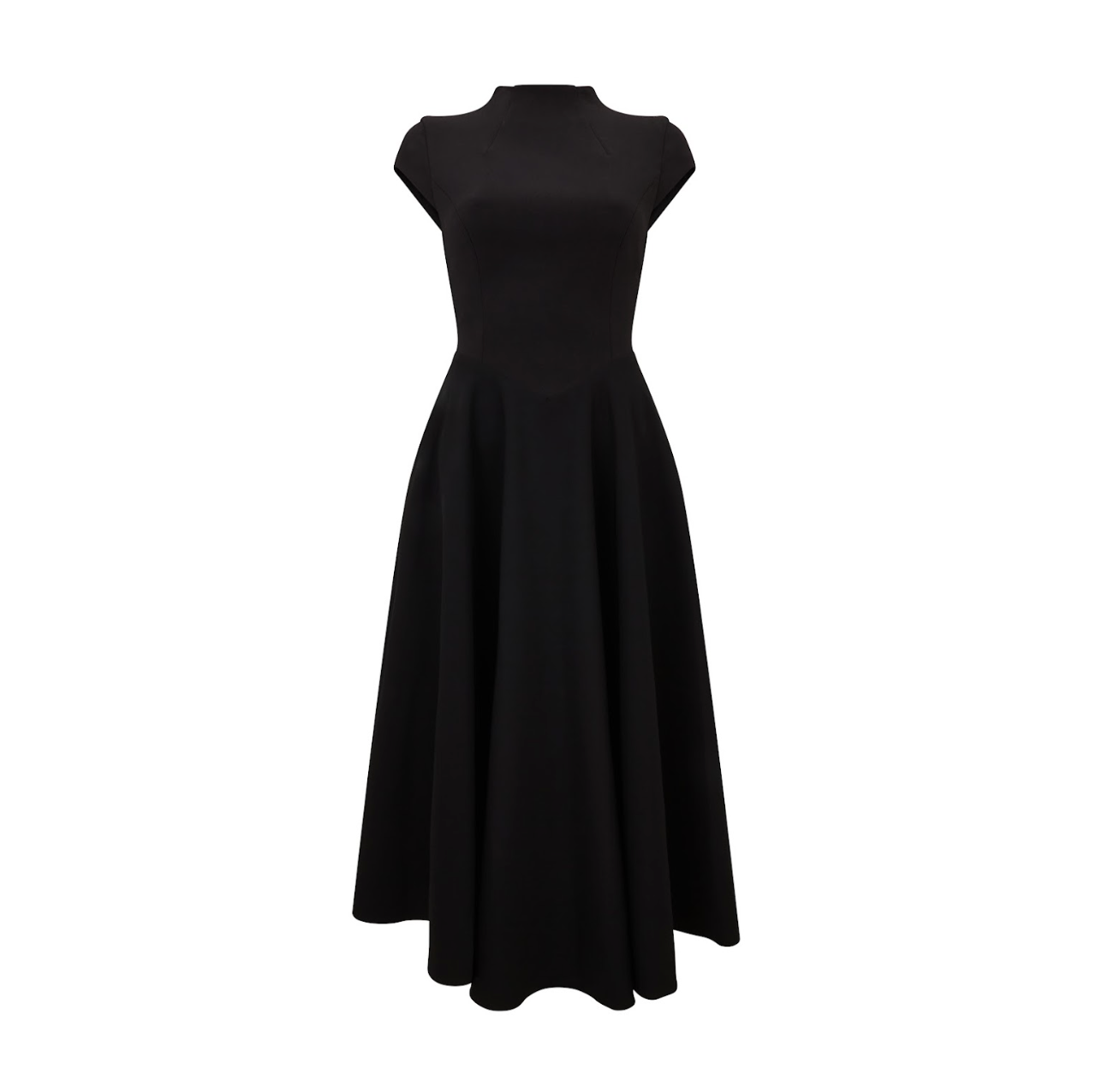 Cap Sleeve Midi Dress