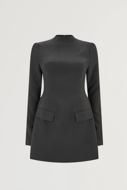 Split Sleeve Mini Dress