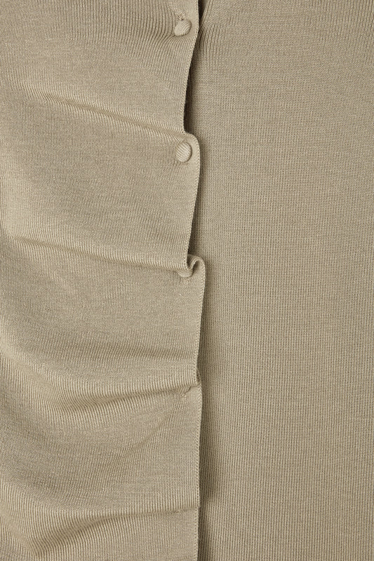 Wool Pleated Top