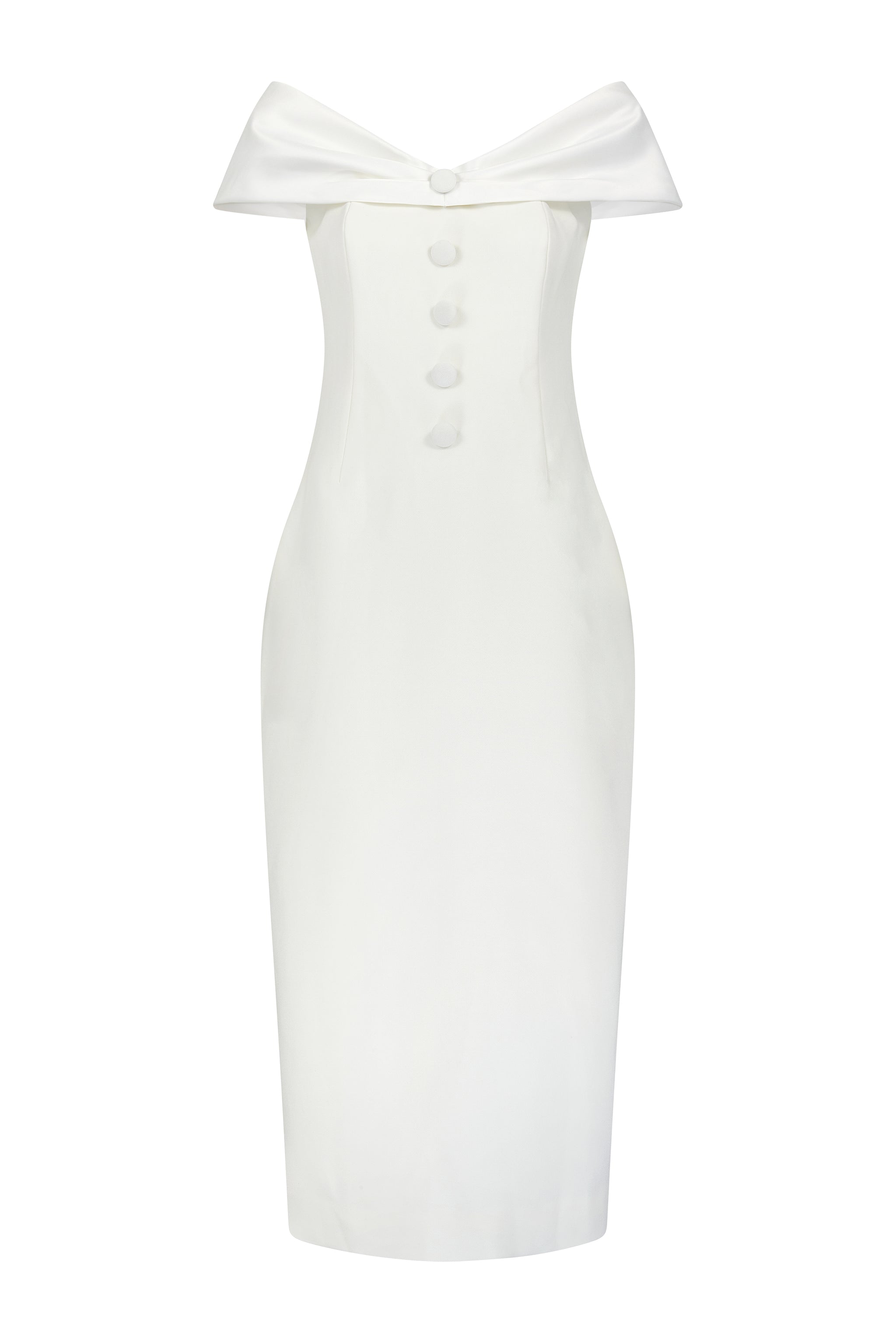 The Ultimate Muse Bow Midi Dress