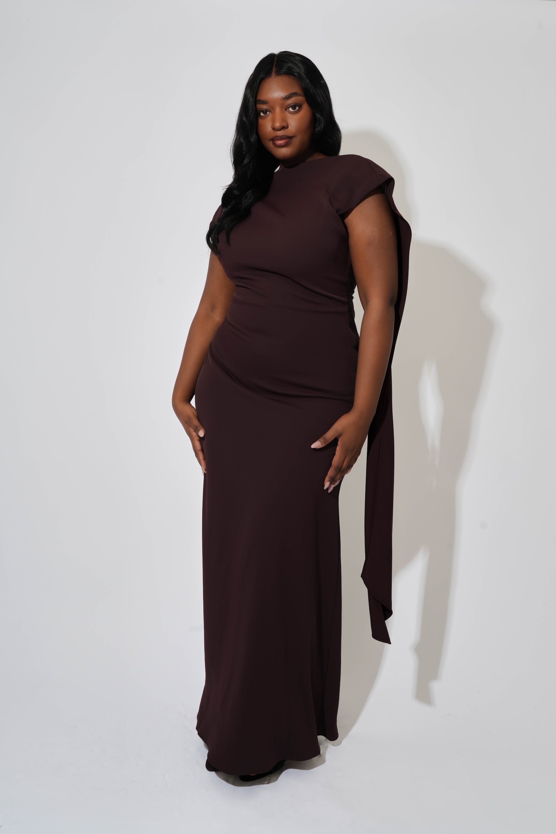 Drape Maxi Dress