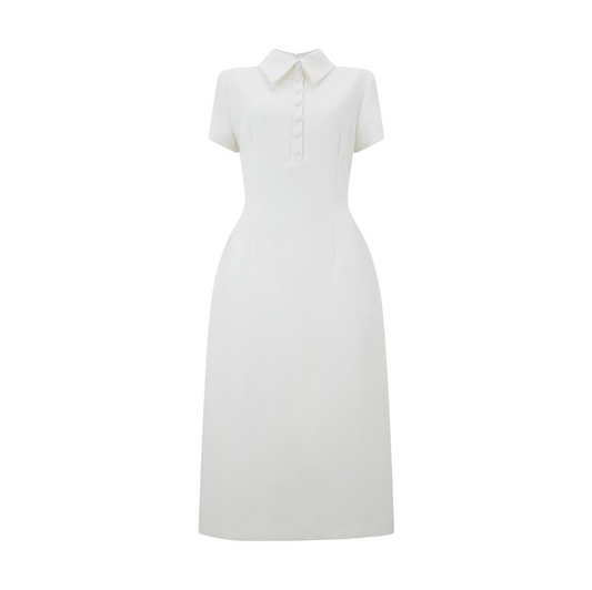Collared Midi Dress