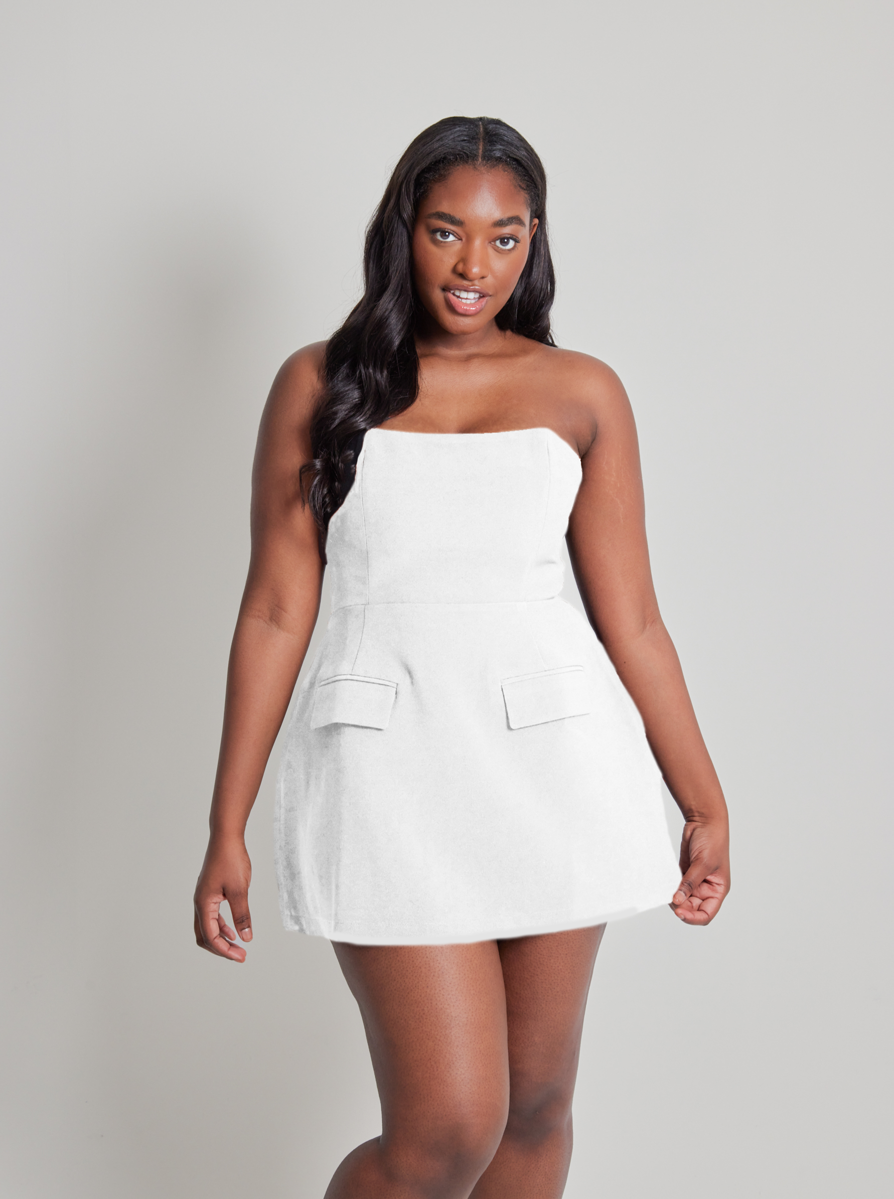 Likely top strapless dress