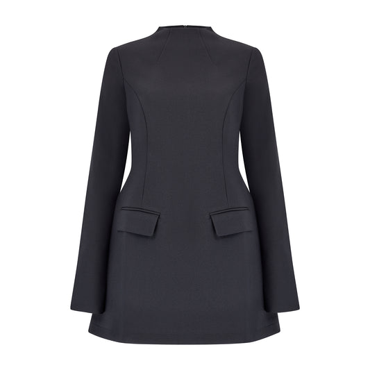 Split Sleeve Mini Dress