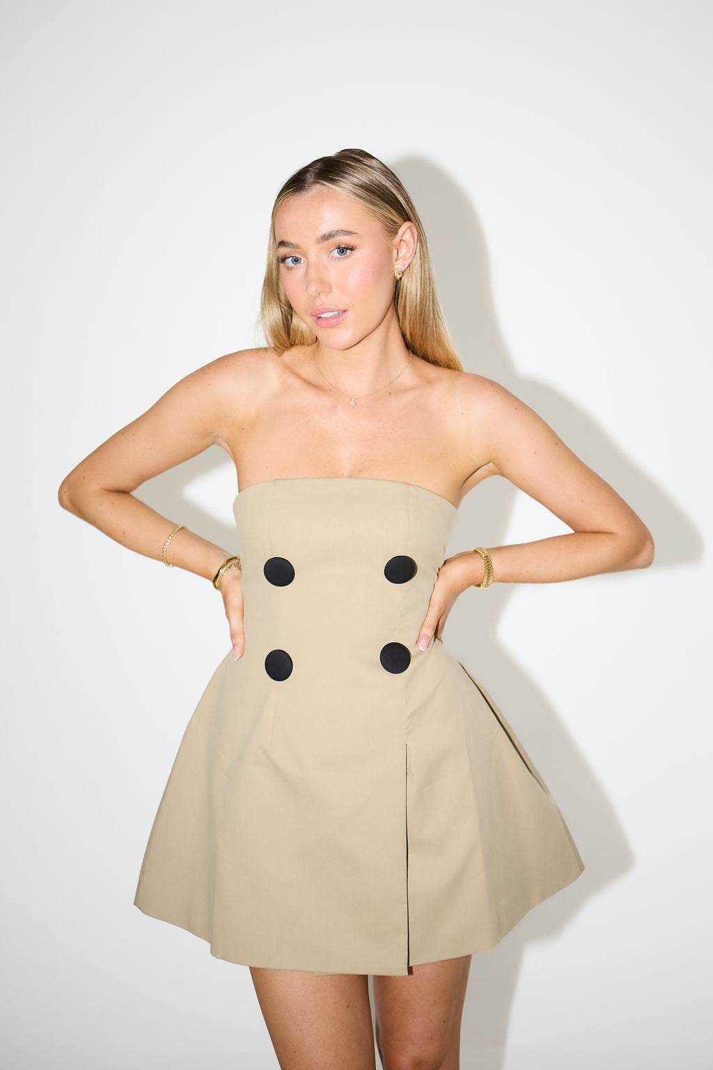 The Ultimate Muse Trench Mini Dress