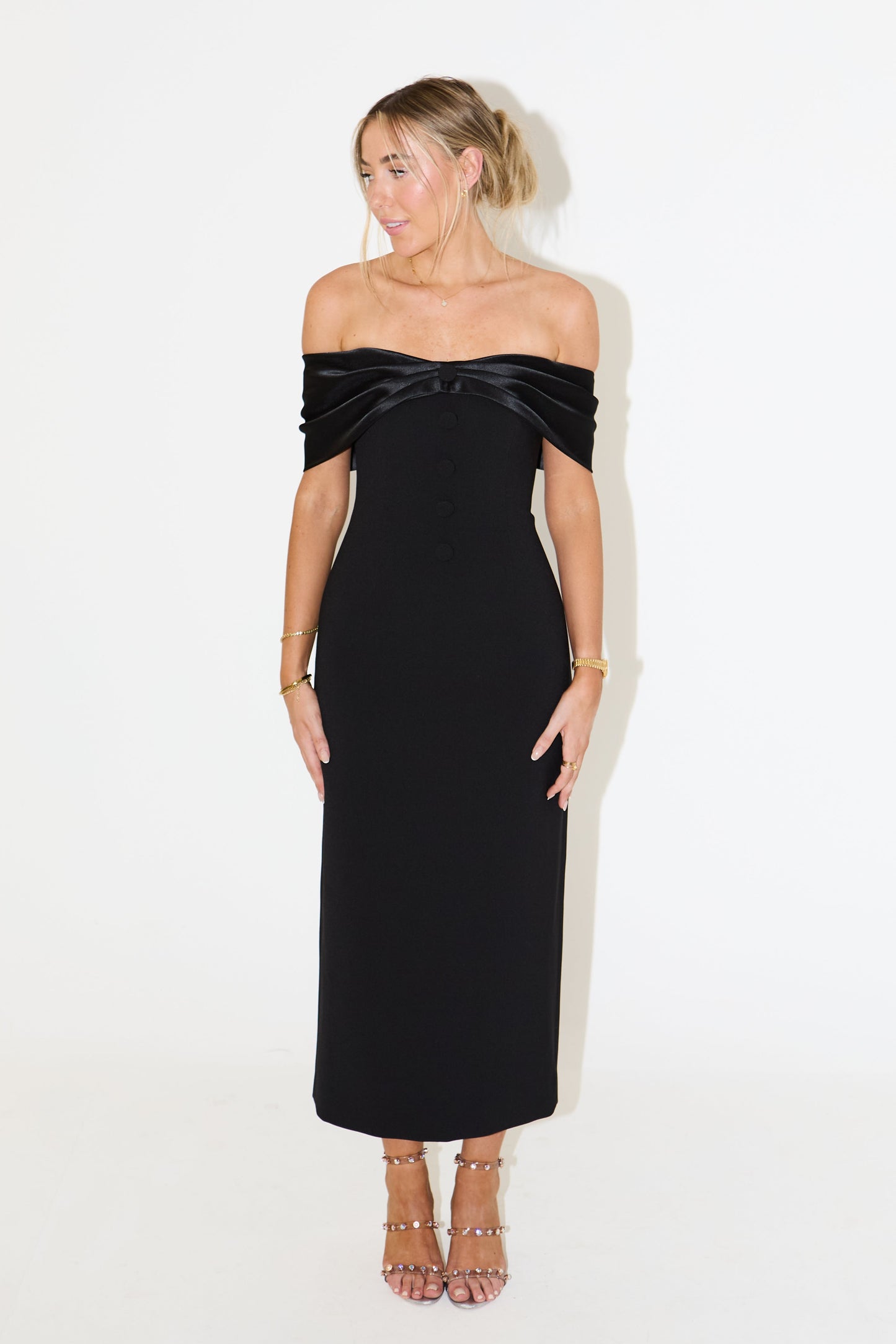 Bow Midi Dress
