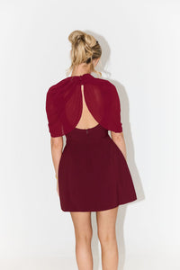 The Ultimate Muse Gathered Mini Dress