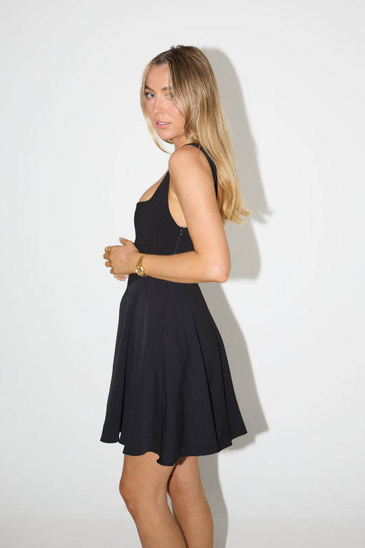 Square Neck Mini Dress