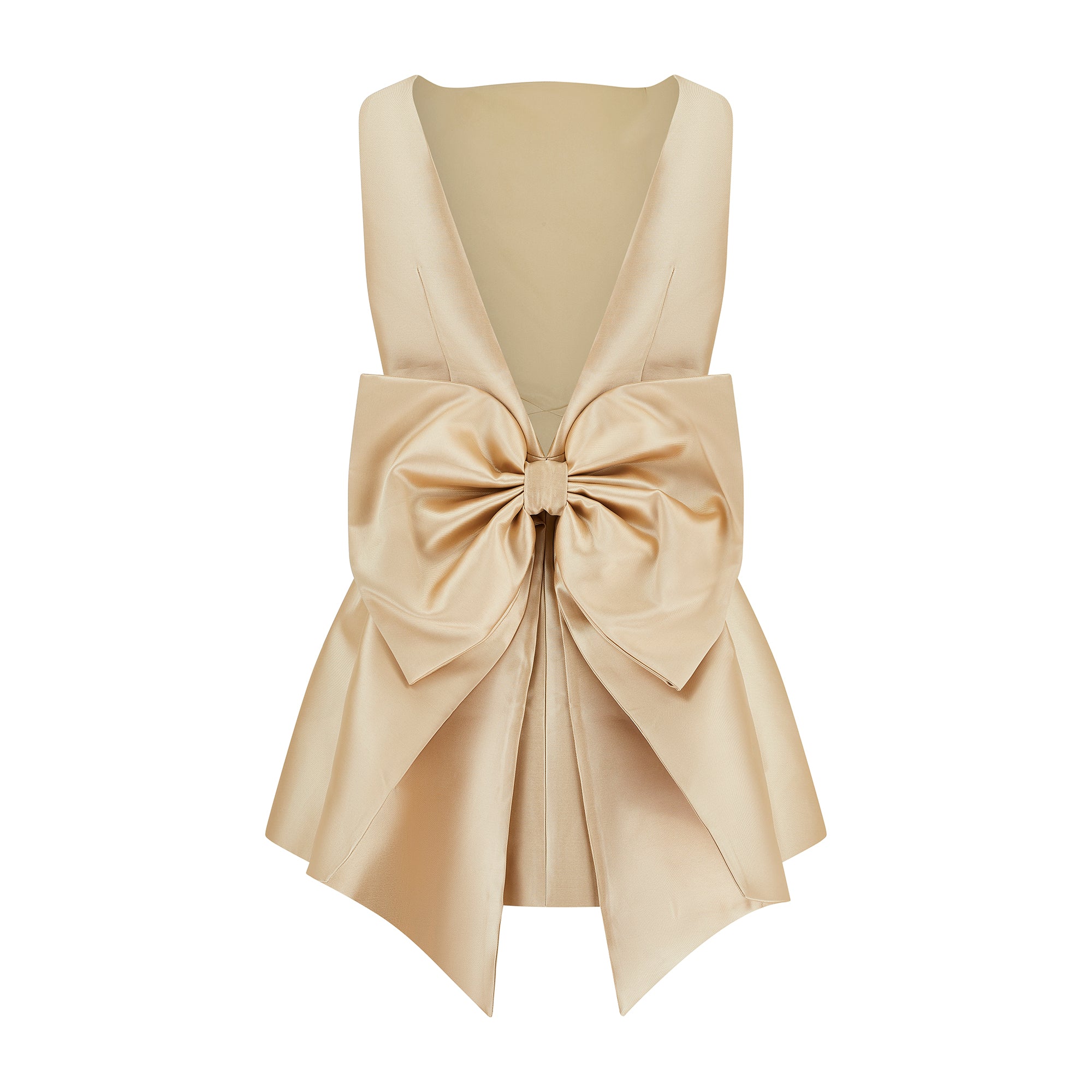 The Ultimate Muse Bow Detail Mini Dress