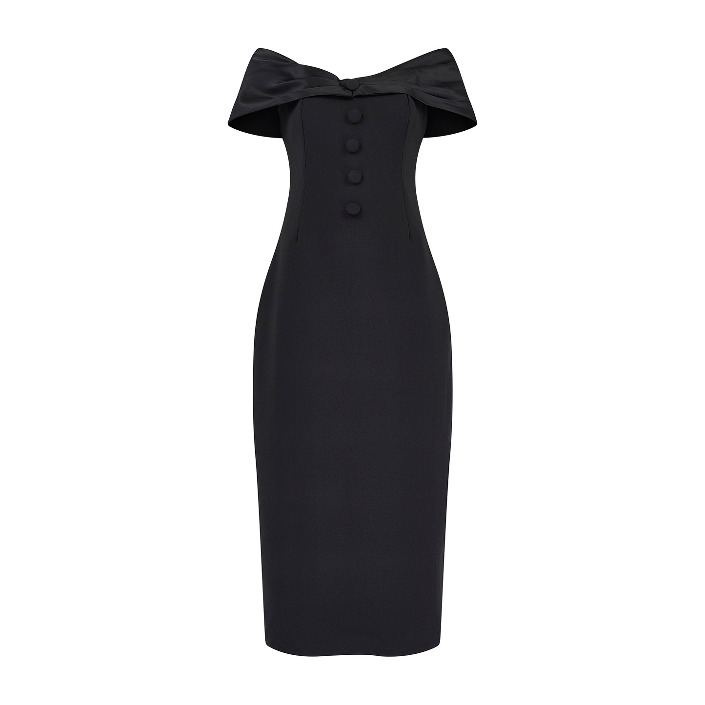 Bow Midi Dress