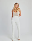 The Ultimate Muse Straight Leg Trousers | White