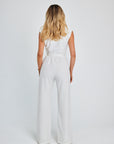 The Ultimate Muse Sleeveless Jumpsuit | White
