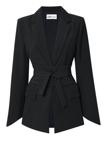 Ultimate Muse Blazer with Additional Belts | Black – Odd Muse